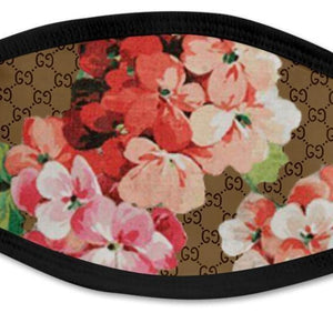 Designer Inspired Gucci Flower Mask