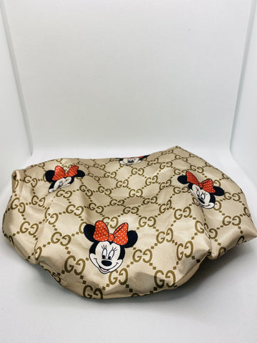 Designer Inspired Gucci Tan Bonnet (Minnie Mouse)