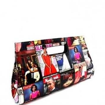 Michelle Obama Magazine Carrying Clutch